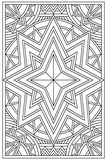 Download, print, color-in, colour-in Page 39 - centre diamond